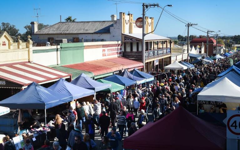 Country Fair Crowd